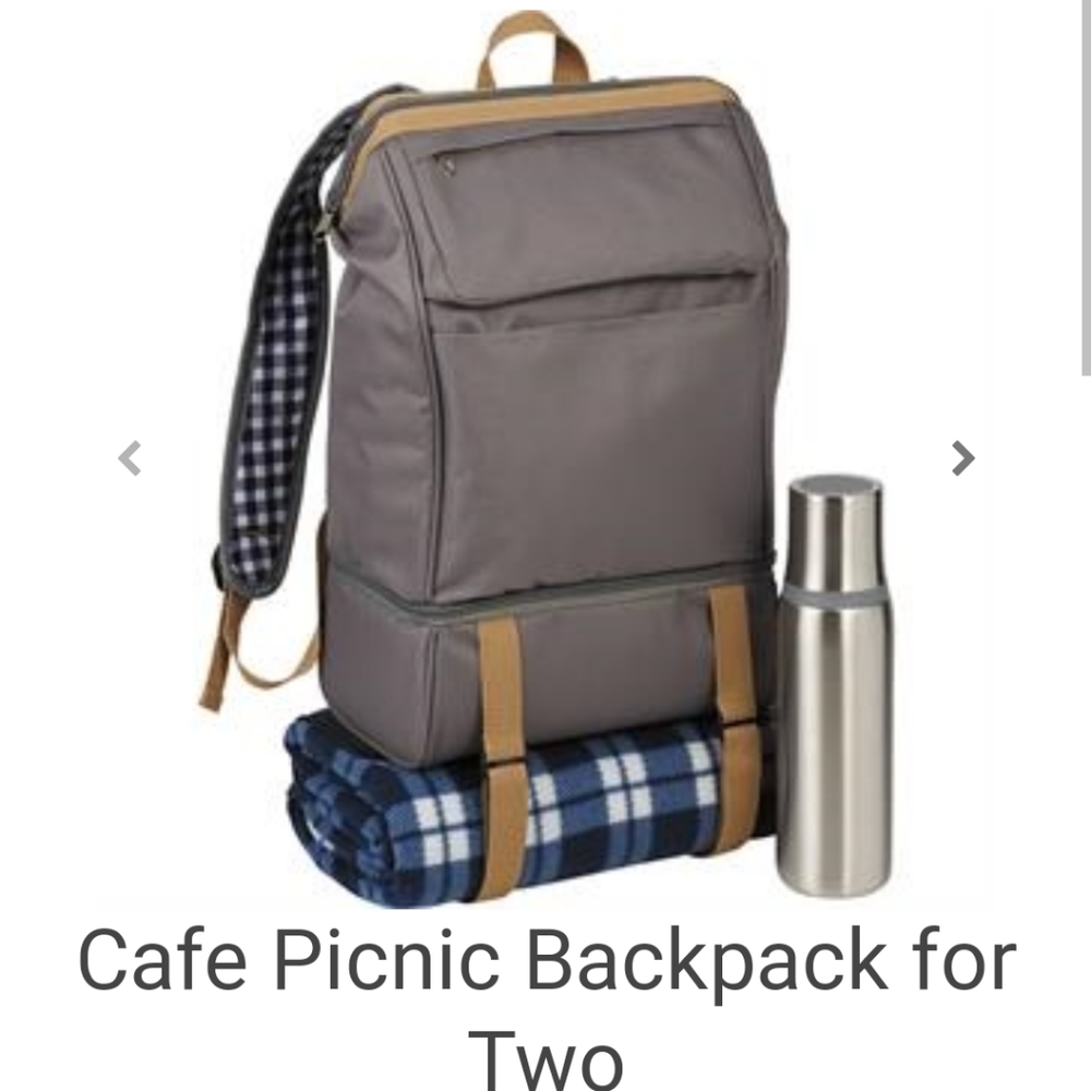 Backpack Picnic set for two Romantical Beach Gorpcore Date-Night Garden-Party